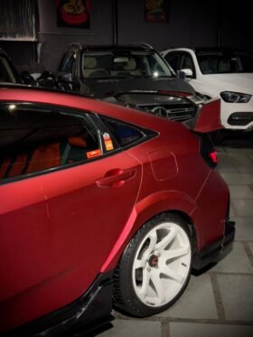 Honda Civic | Type R Widebody Build | Frozen Ghost Chromaine Red